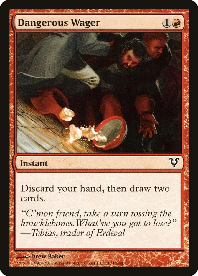 Dangerous Wager Front Face