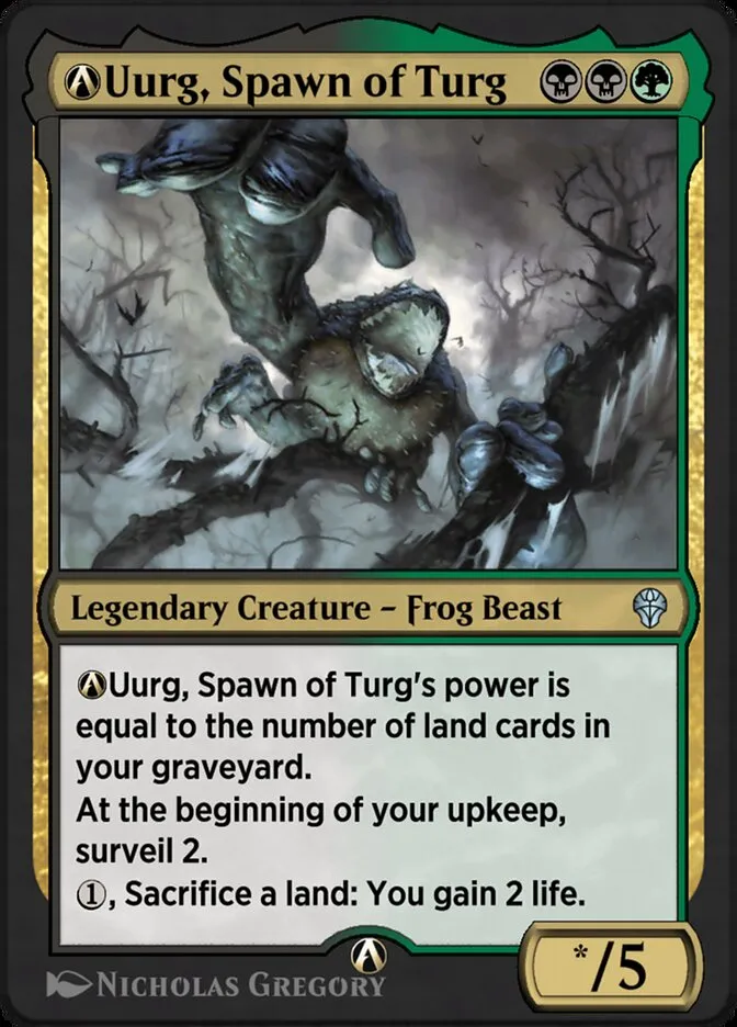 A-Uurg, Spawn of Turg Front Face