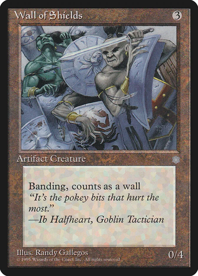 Wall of Shields Front Face