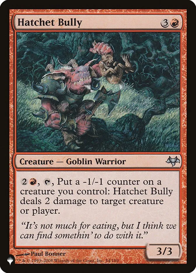 Hatchet Bully Front Face
