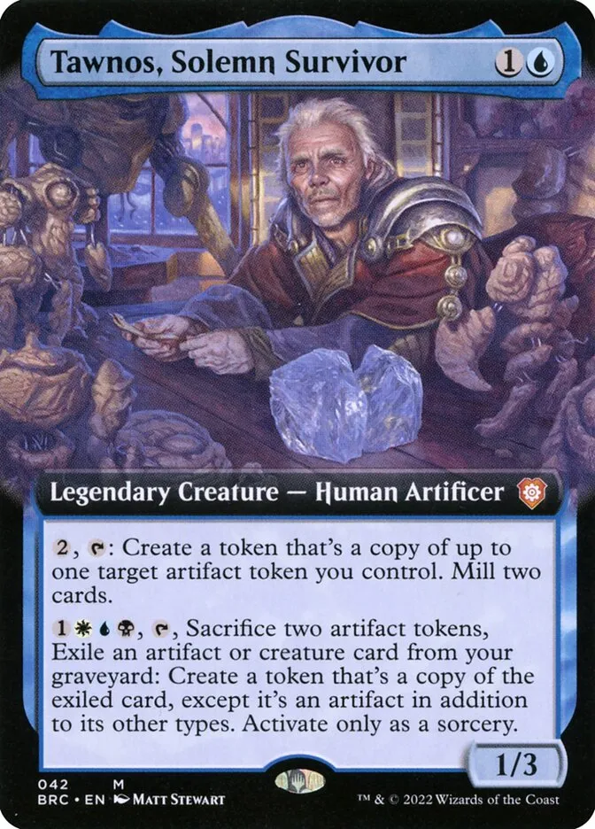 Tawnos, Solemn Survivor Front Face