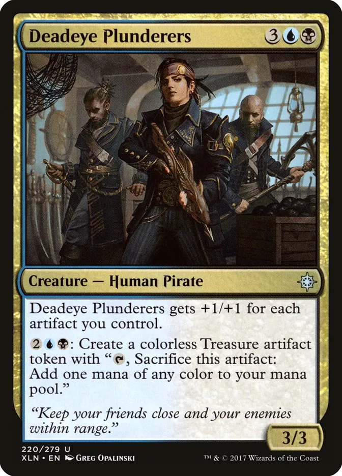 Deadeye Plunderers Front Face
