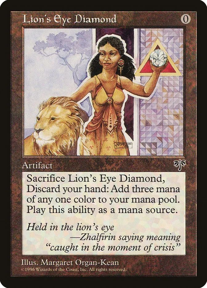 Lion's Eye Diamond Front Face