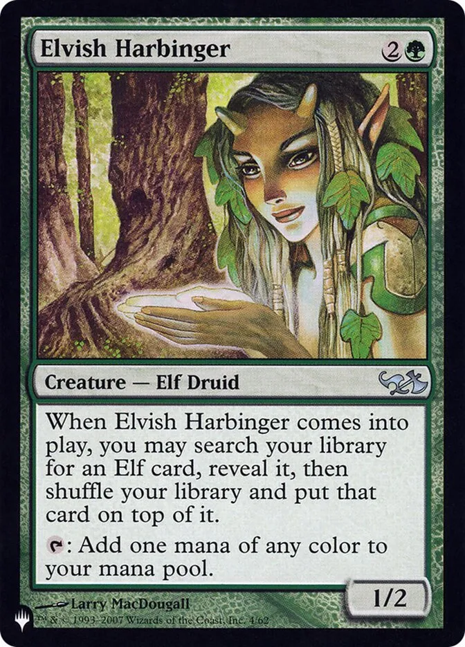 Elvish Harbinger Front Face