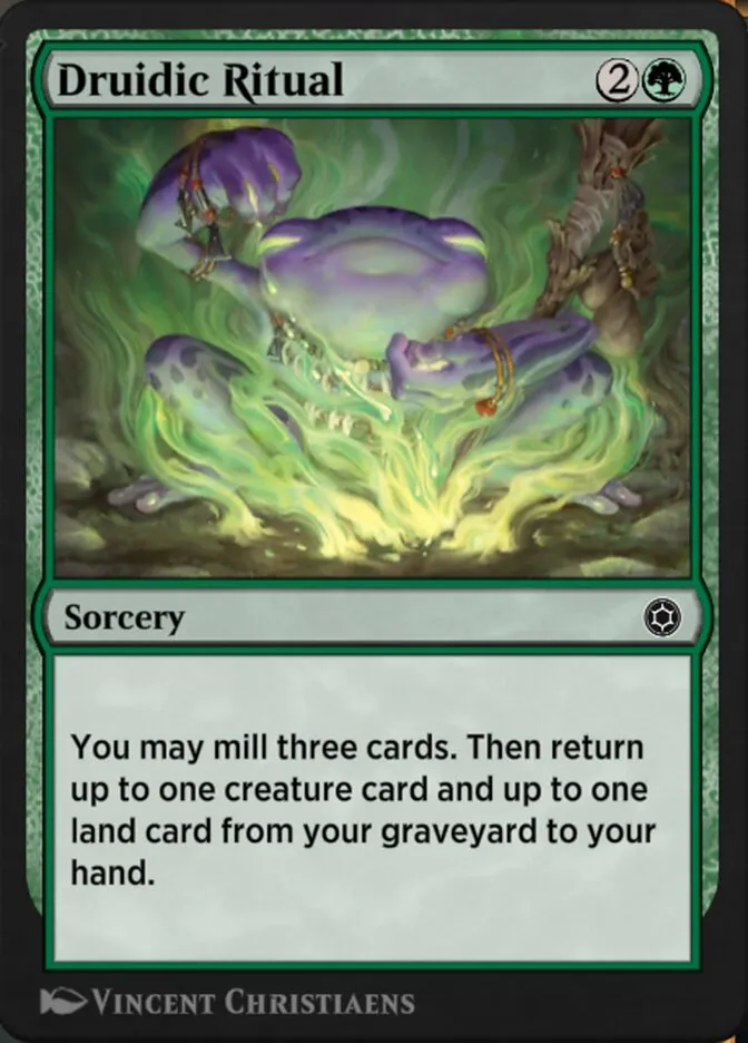 Druidic Ritual Front Face