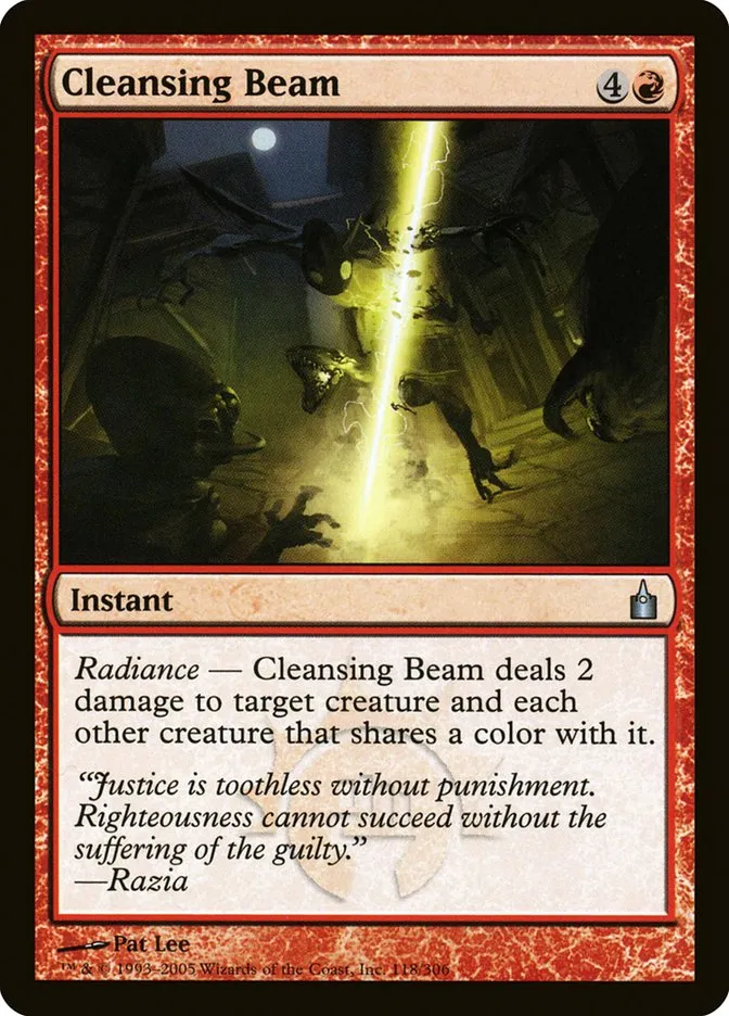 Cleansing Beam Front Face