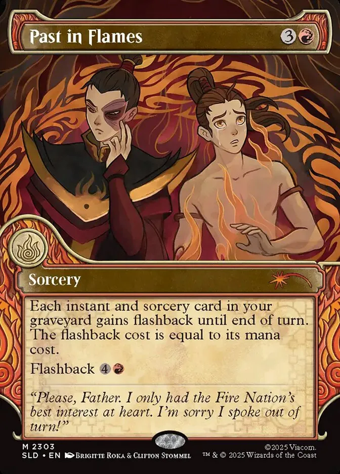 Past in Flames Front Face
