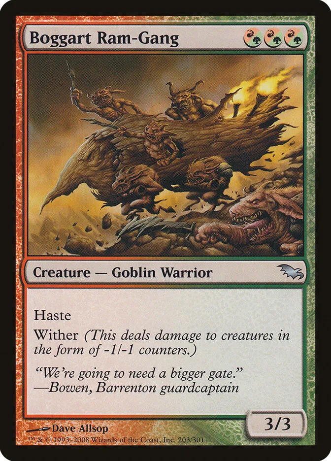 Boggart Ram-Gang Front Face