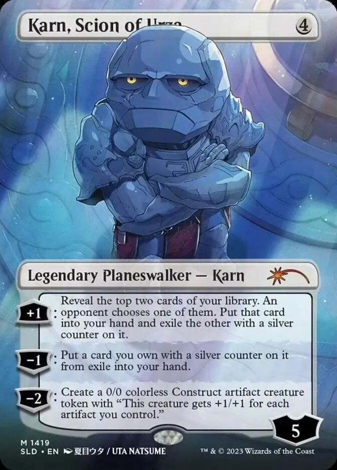 Karn, Scion of Urza Front Face