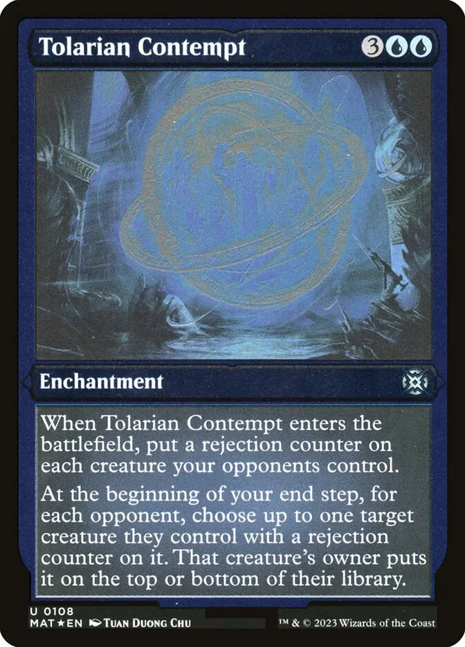 Tolarian Contempt Front Face