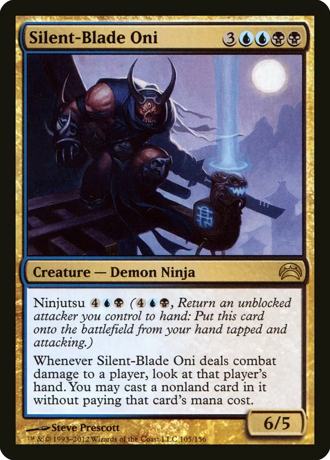 Silent-Blade Oni Front Face