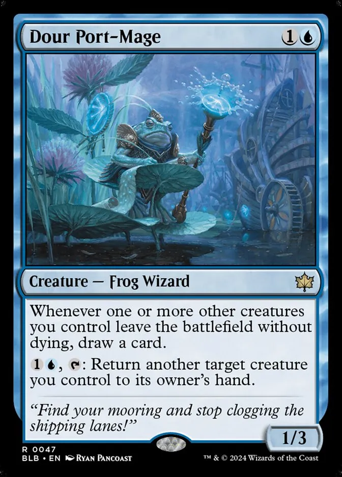 Dour Port-Mage Front Face