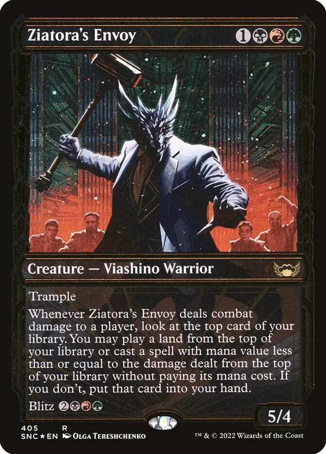 Ziatora's Envoy Front Face