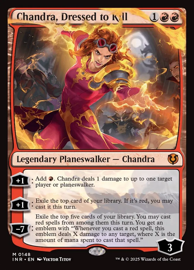 Chandra, Dressed to Kill Front Face