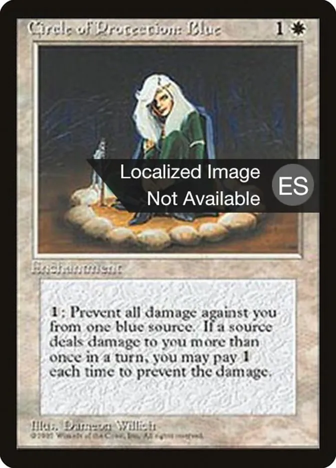 Circle of Protection: Blue Front Face