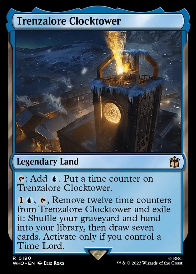 Trenzalore Clocktower Front Face