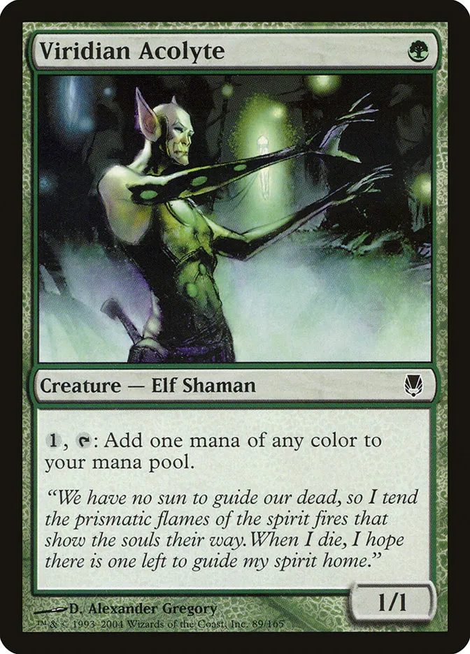 Viridian Acolyte Front Face