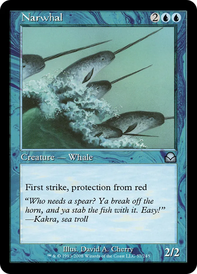 Narwhal Front Face