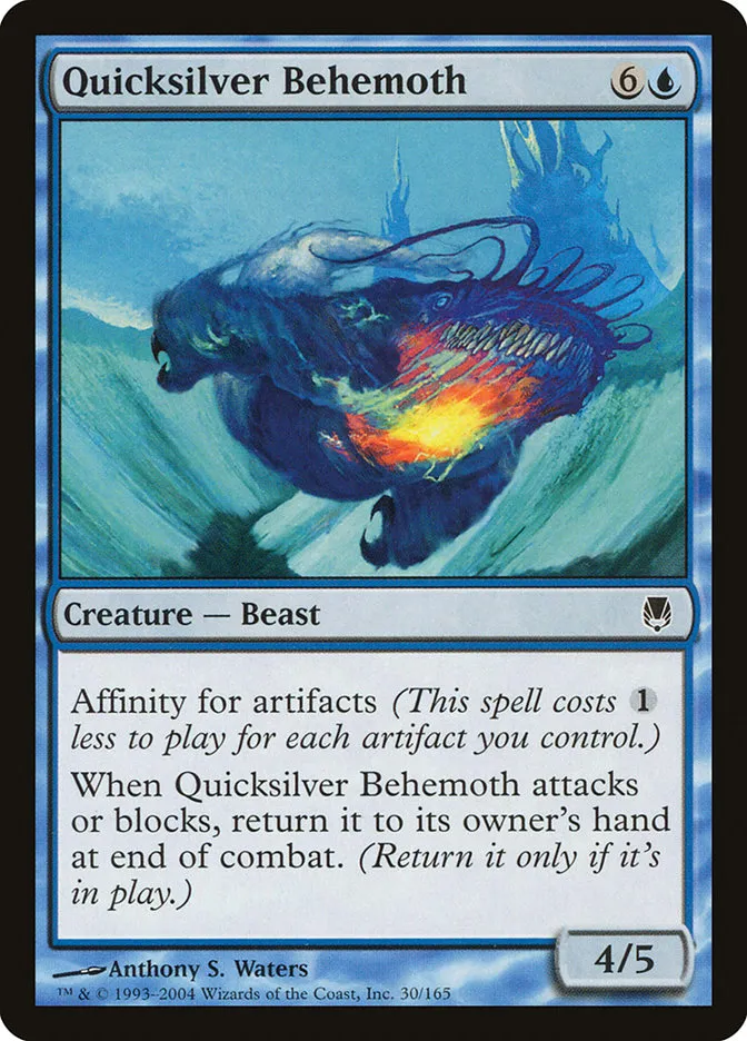 Quicksilver Behemoth Front Face