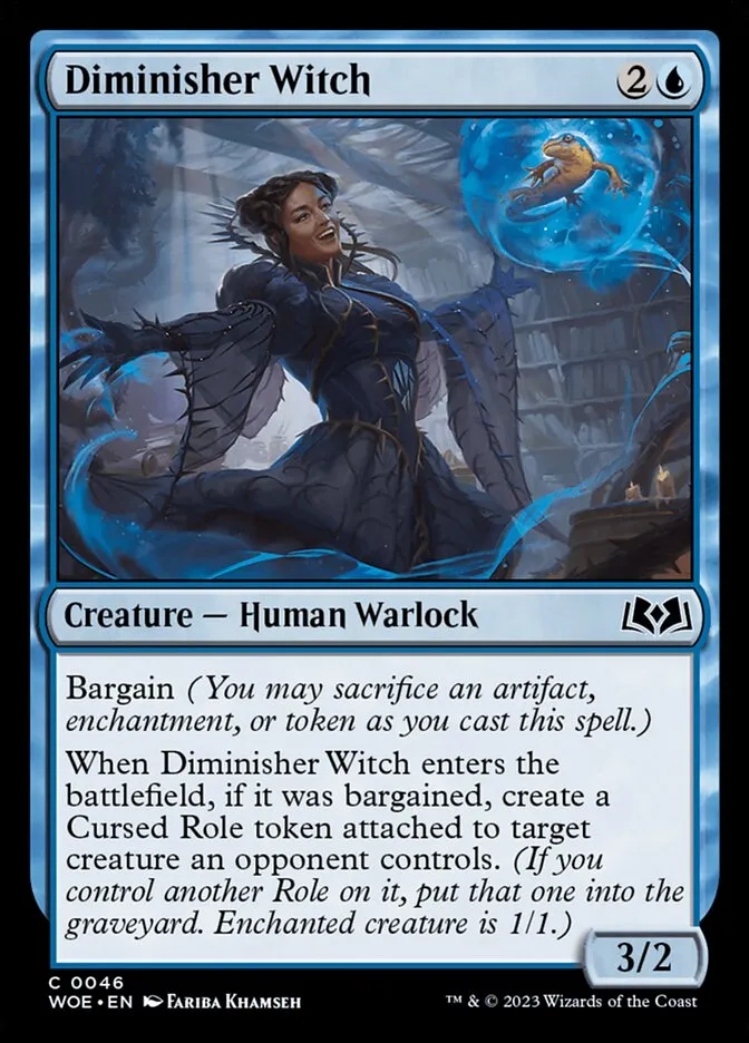 Diminisher Witch Front Face