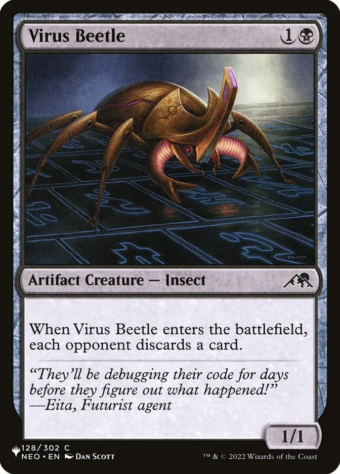 Virus Beetle Front Face