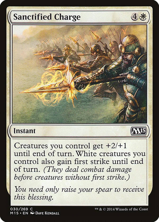 Sanctified Charge Front Face