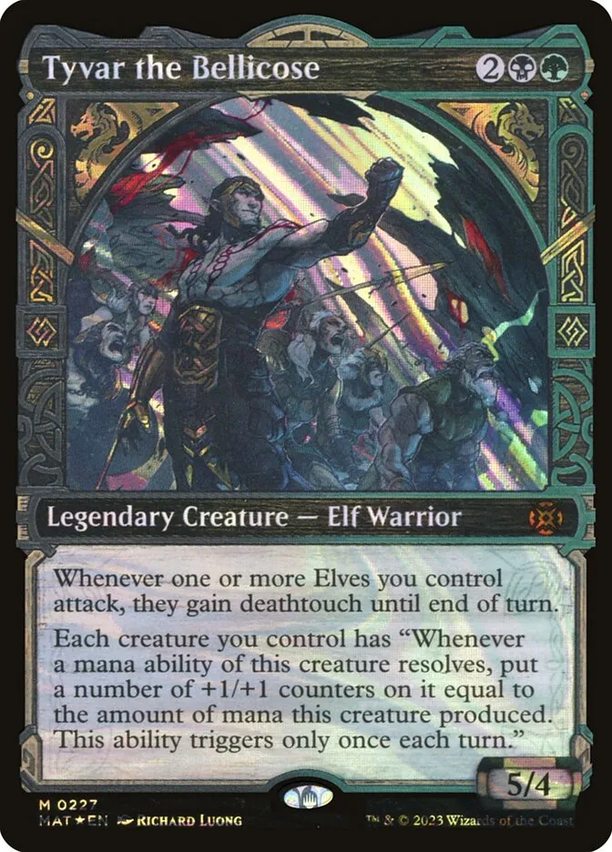 Tyvar the Bellicose Front Face
