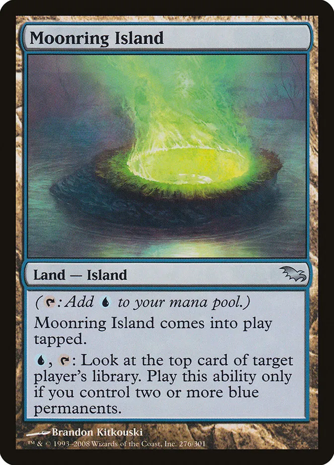 Moonring Island Front Face