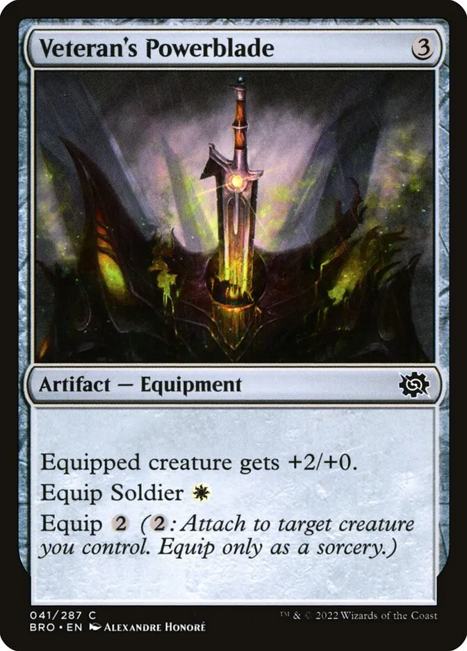 Veteran's Powerblade Front Face