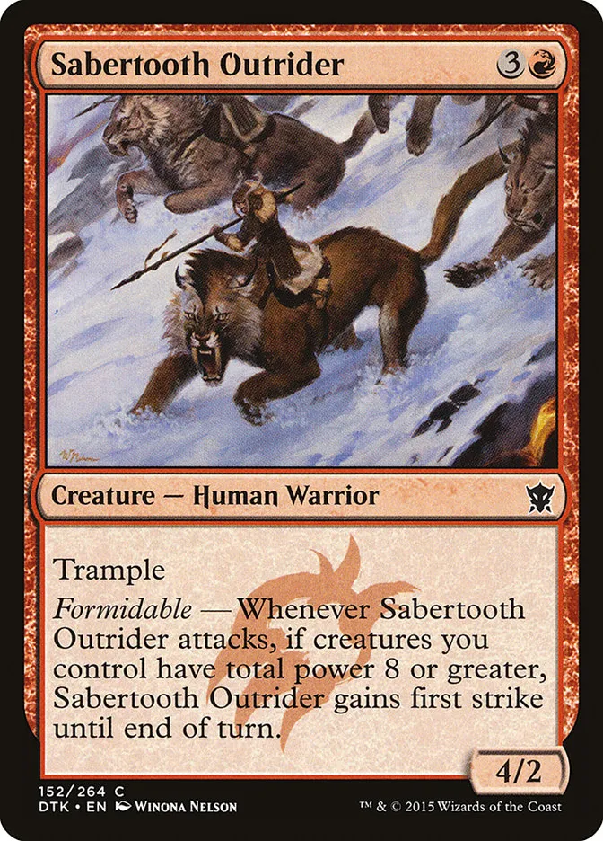 Sabertooth Outrider Front Face