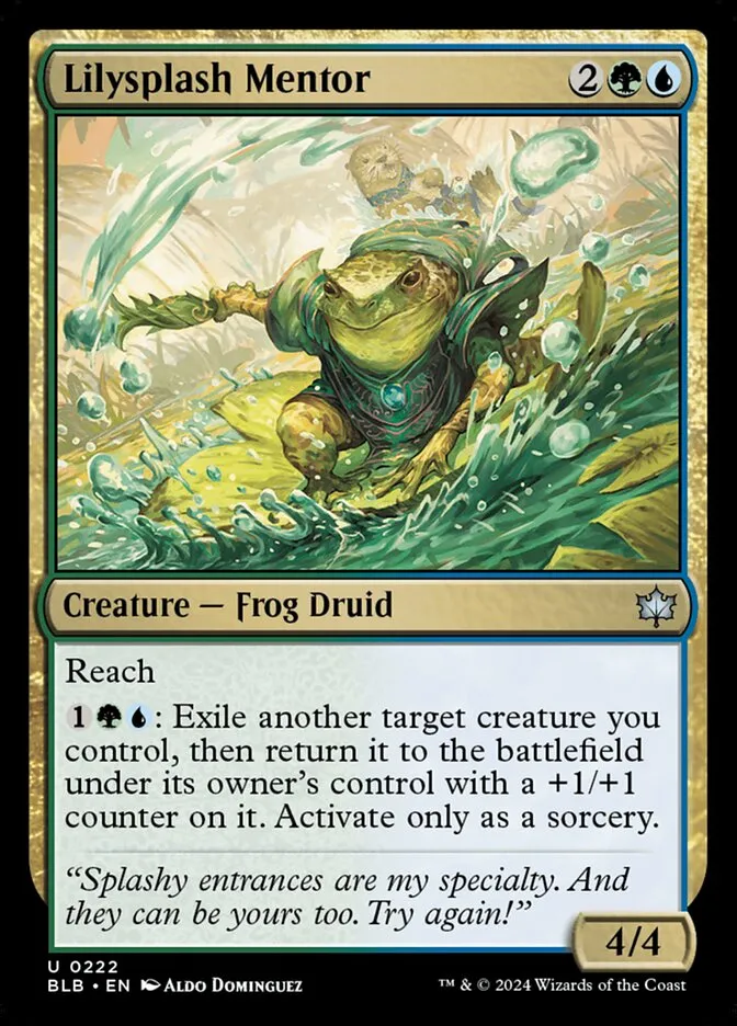 Lilysplash Mentor Front Face