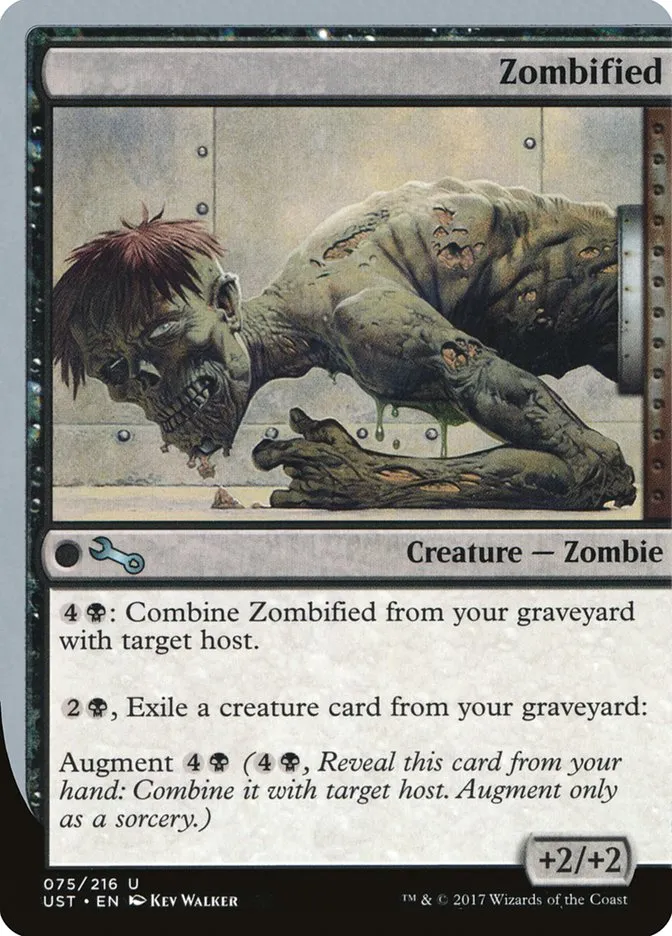 Zombified Front Face