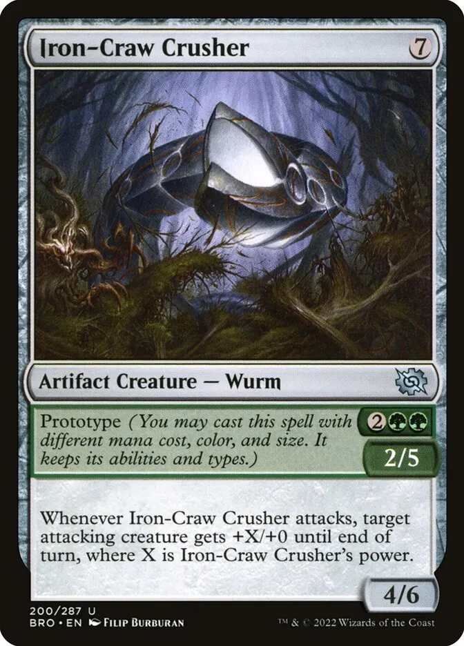 Iron-Craw Crusher Front Face