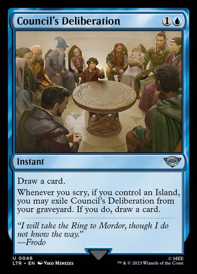 Council's Deliberation Front Face