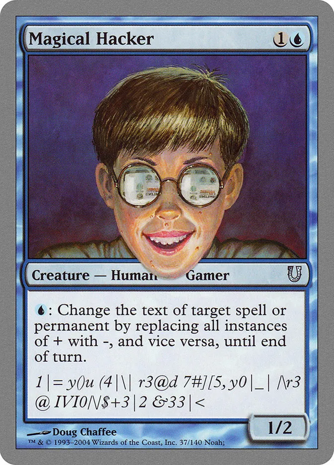 Magical Hacker Front Face
