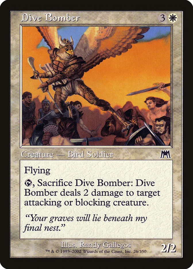 Dive Bomber Front Face