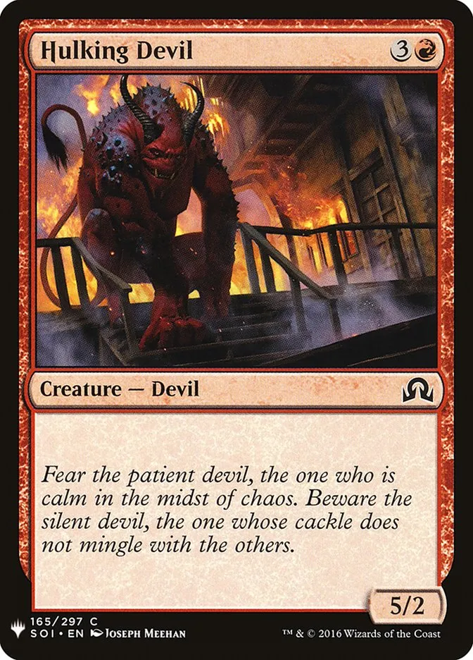 Hulking Devil Front Face