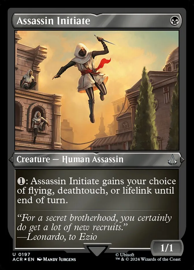 Assassin Initiate Front Face