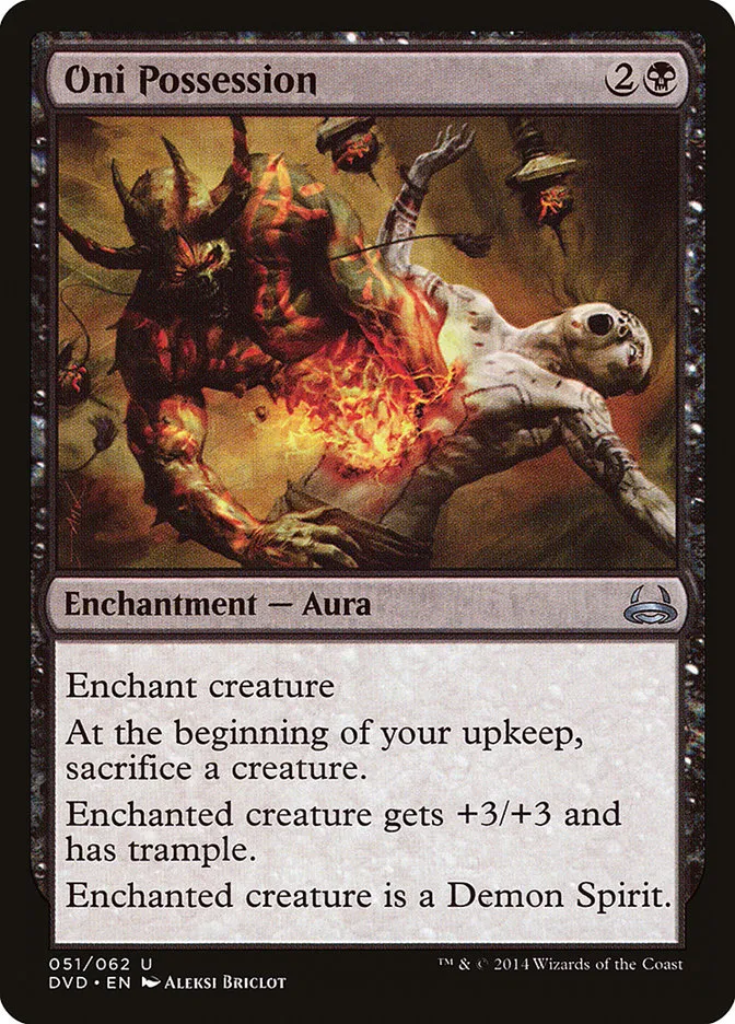 Oni Possession Front Face