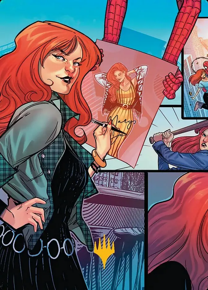 Mary Jane Watson // Mary Jane Watson Front Face