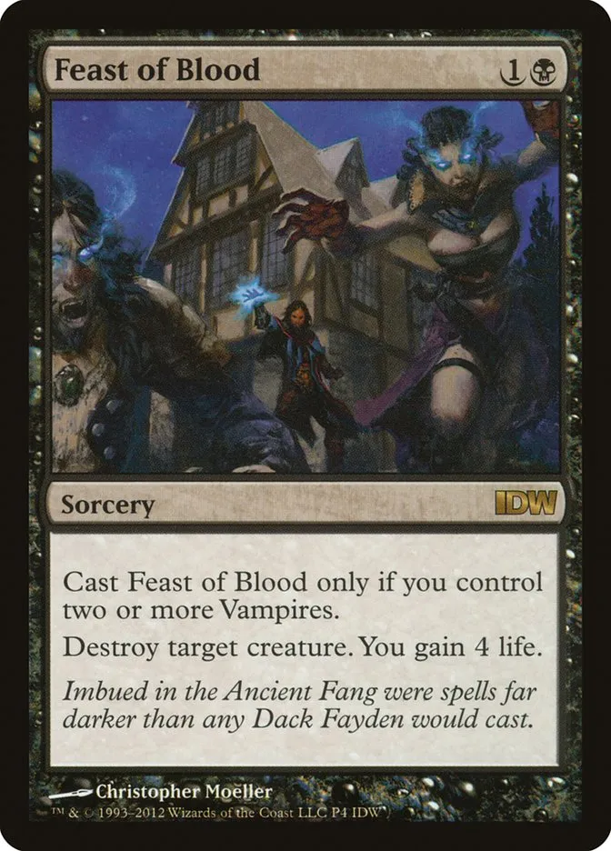 Feast of Blood Front Face