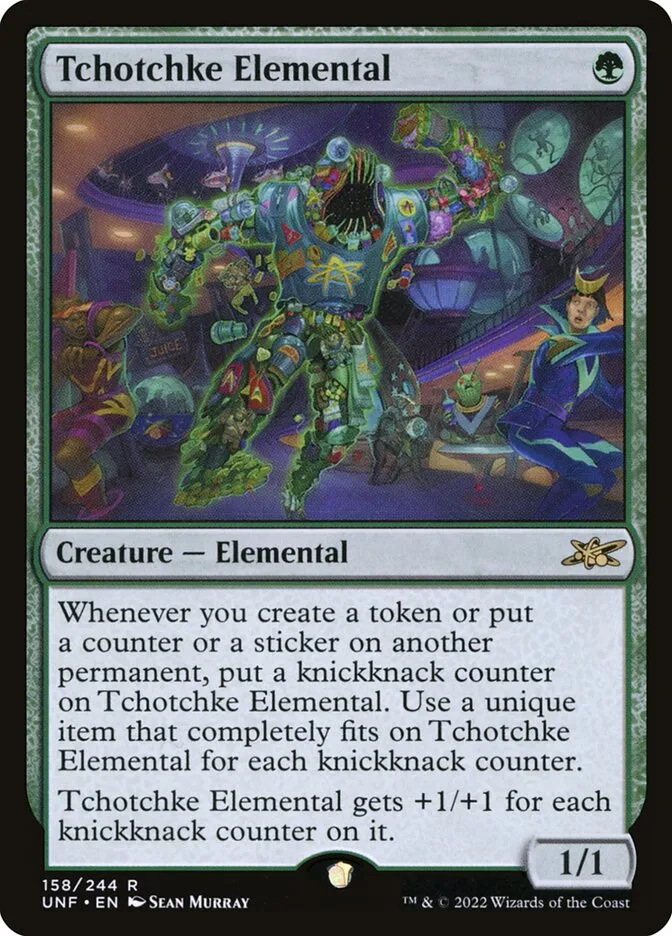 Tchotchke Elemental Front Face