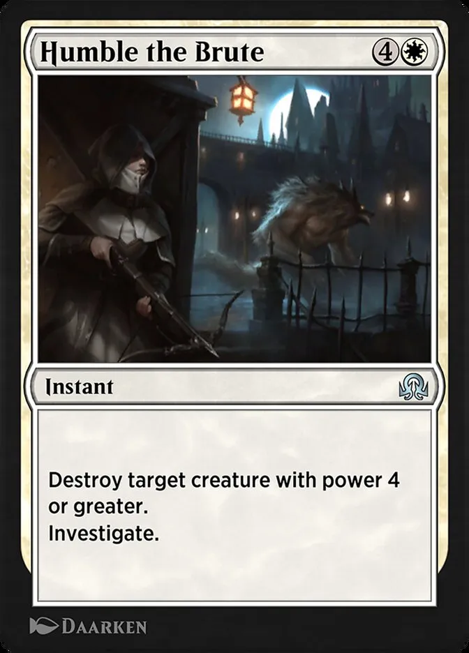 Humble the Brute Front Face