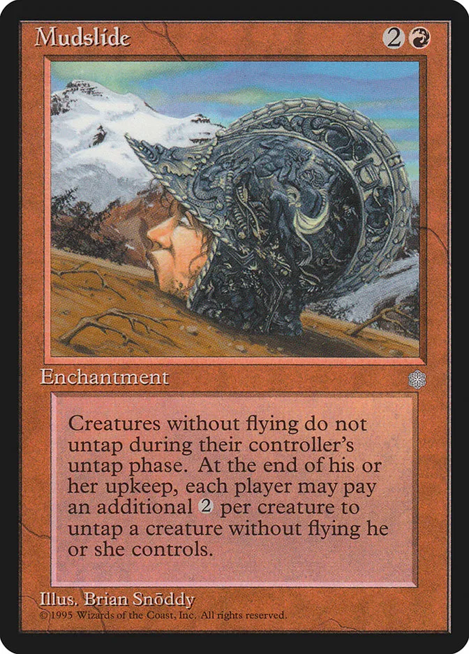 Mudslide Front Face