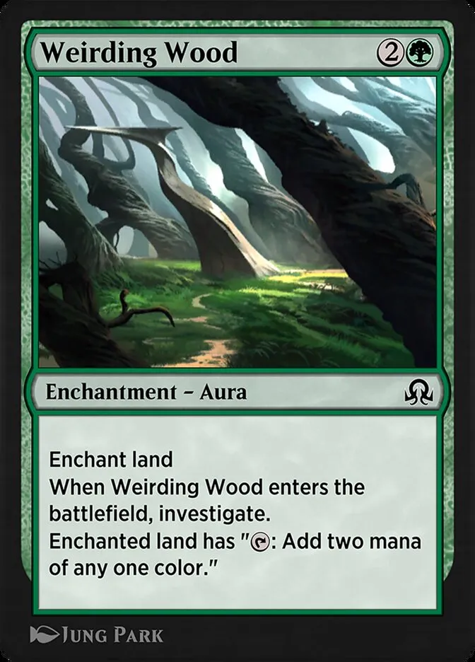 Weirding Wood Front Face