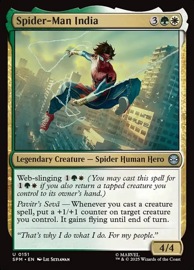 Spider-Man India Front Face