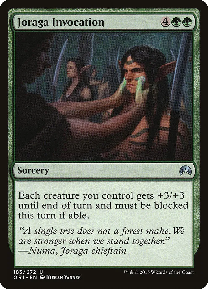 Joraga Invocation Front Face