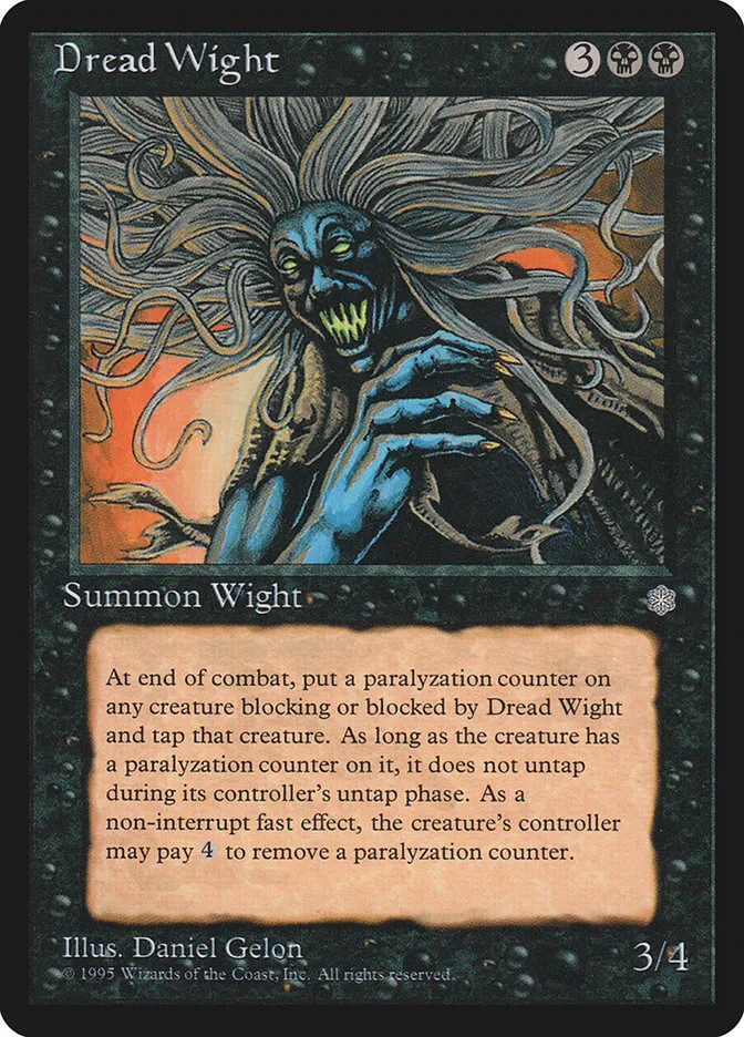 Dread Wight Front Face