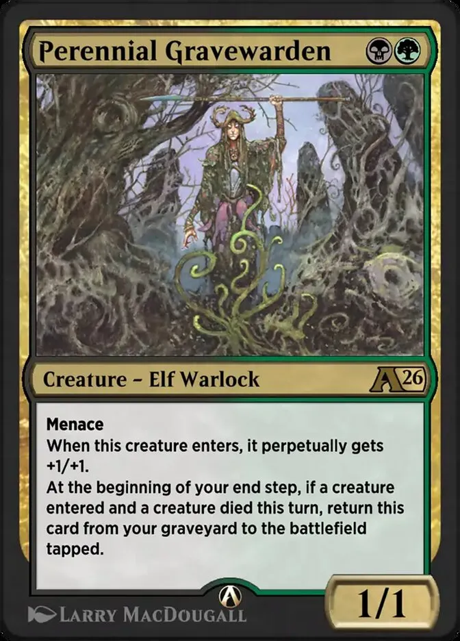 Perennial Gravewarden Front Face