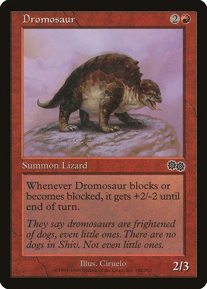 Dromosaur Front Face